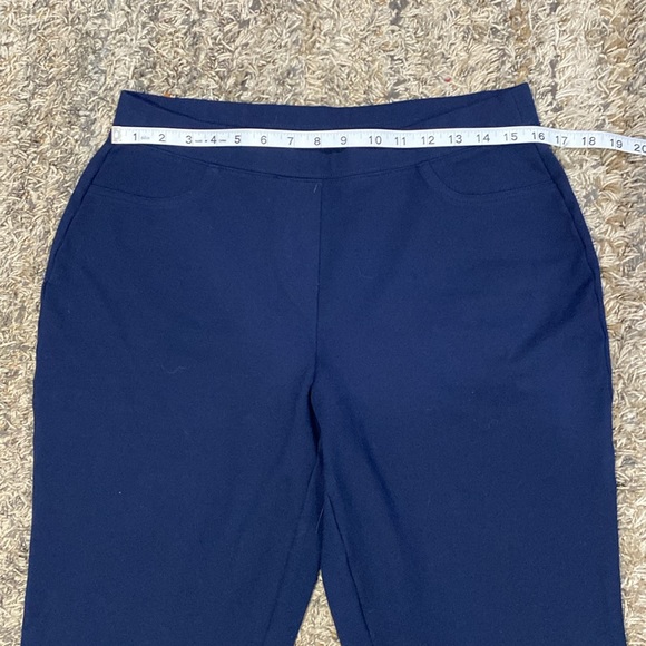 Susan Graver Ponte knit straight leg pull on pants size MP lot/5 A297711 - Picture 7 of 14